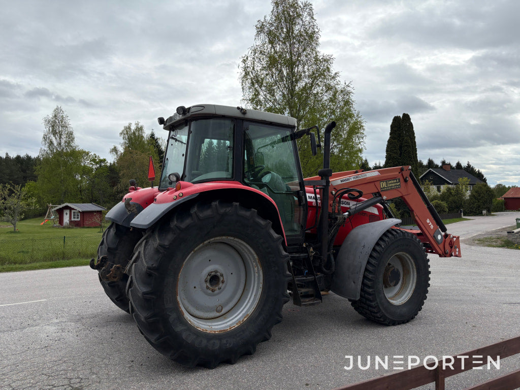 Massey Ferguson 6480 Dyna 6 med lastare och frontlyft