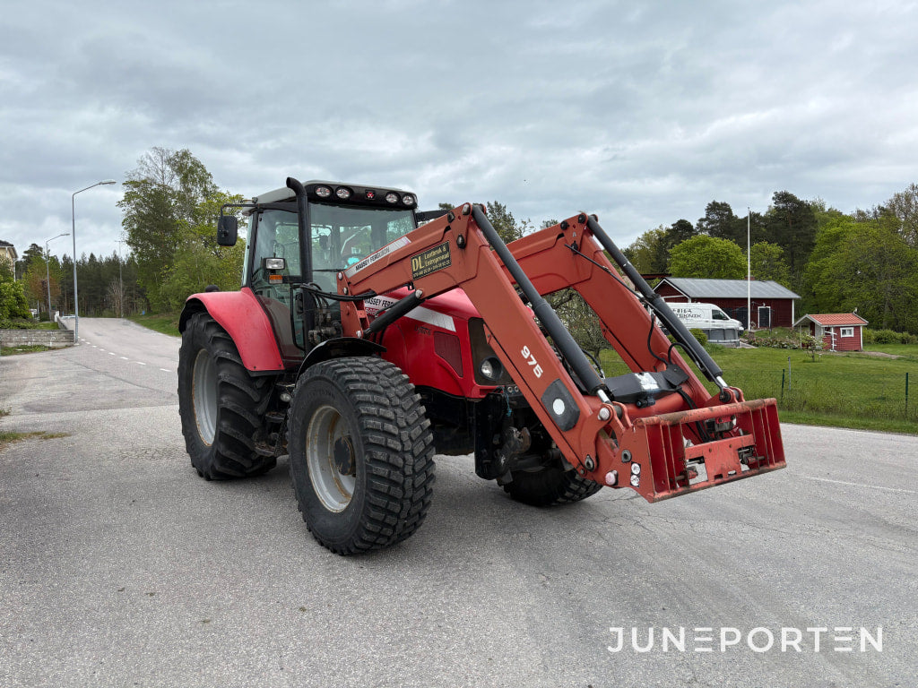 Massey Ferguson 6480 Dyna 6 med lastare och frontlyft