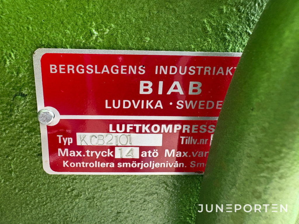 Tryckluftskompressor BIAB 350L