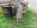 Hydraulisk planerings skopa