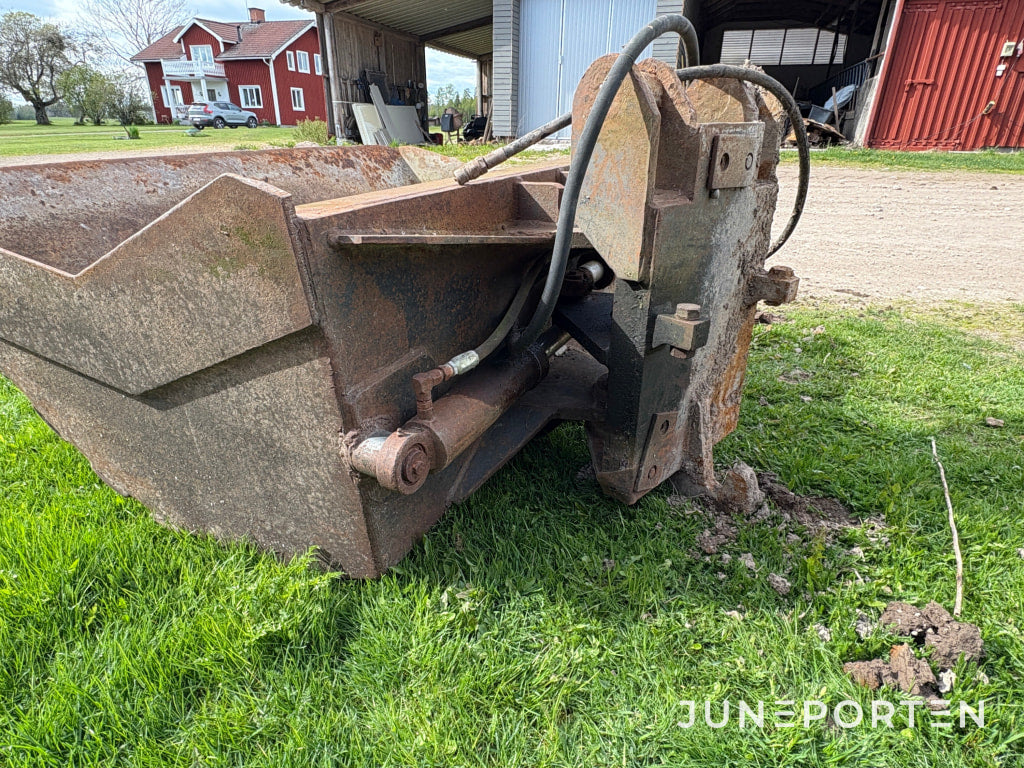 Hydraulisk planerings skopa