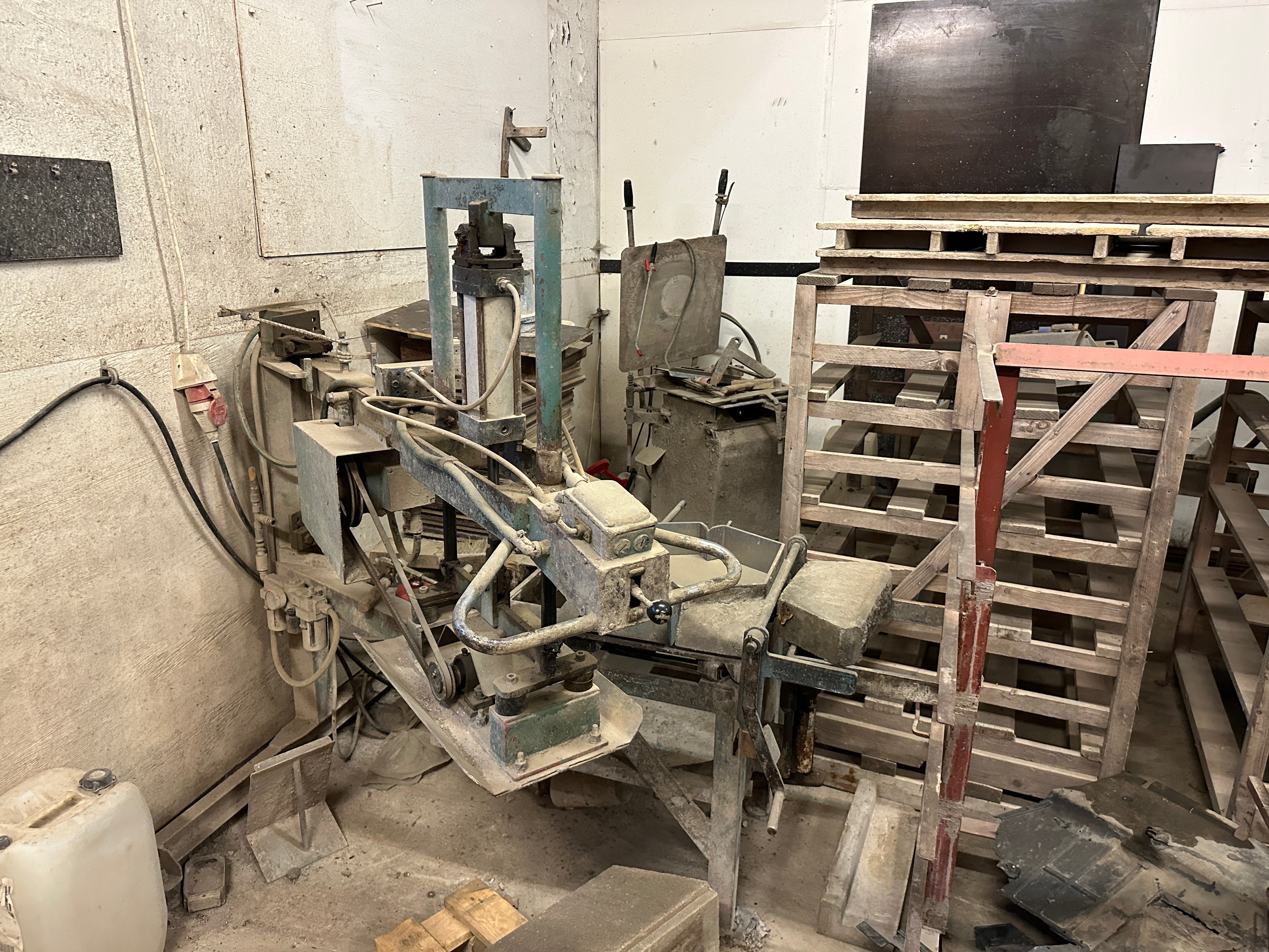 Maskiner för betongtillverkning