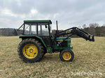 John Deere 2130 med lastare Trima