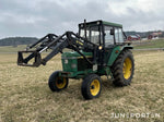 John Deere 2130 med lastare Trima