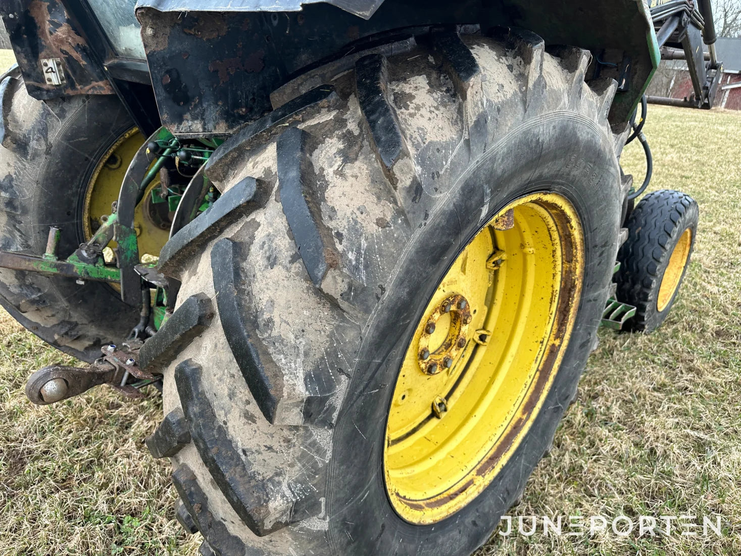 John Deere 2130 med lastare Trima