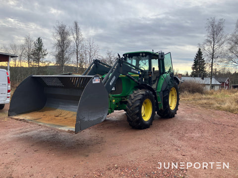 John Deere 6620 med lastare och frontlyft