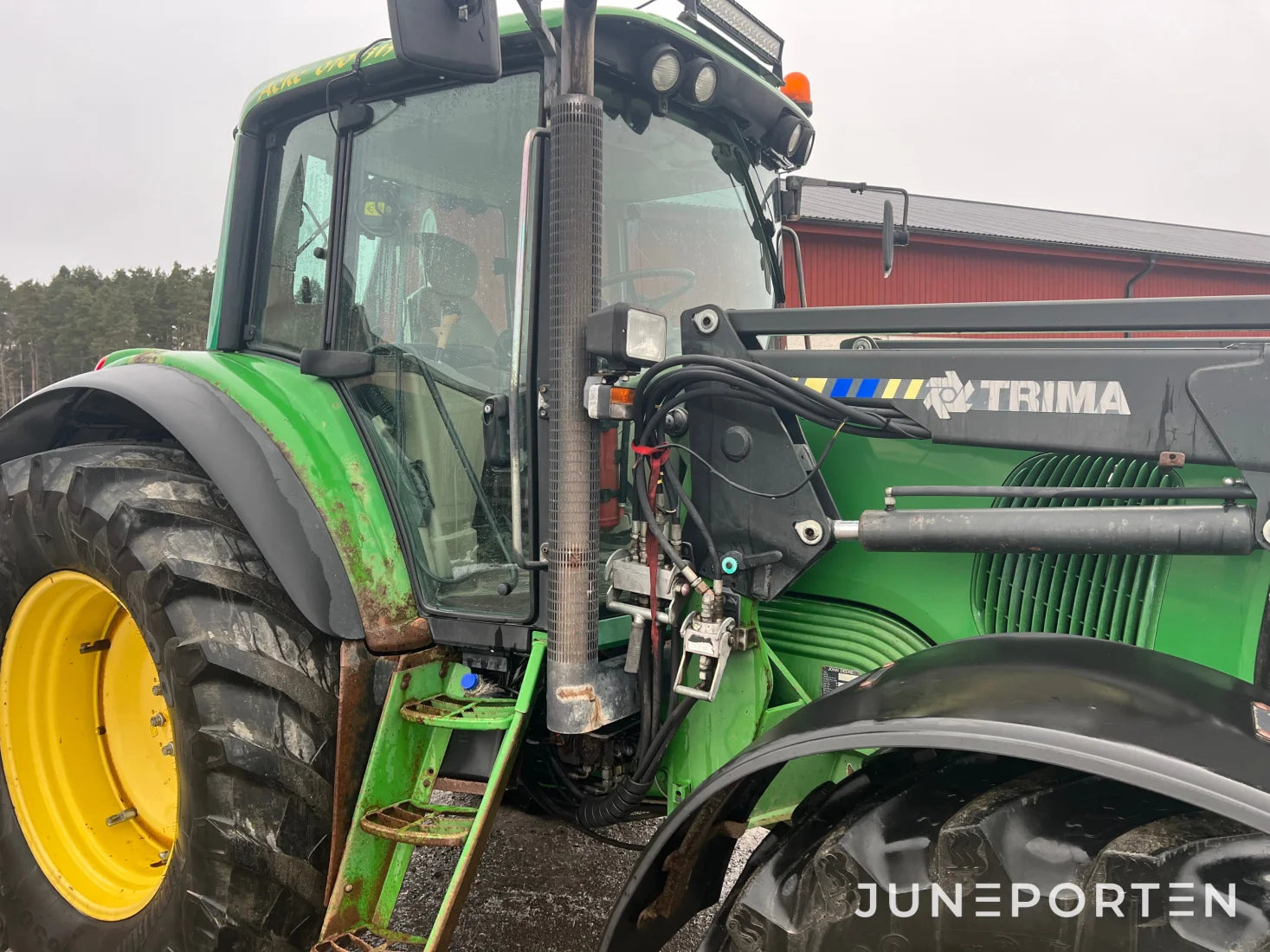 John Deere 6820 med lastare