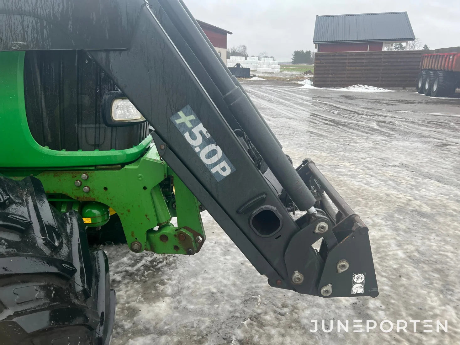 John Deere 6820 med lastare