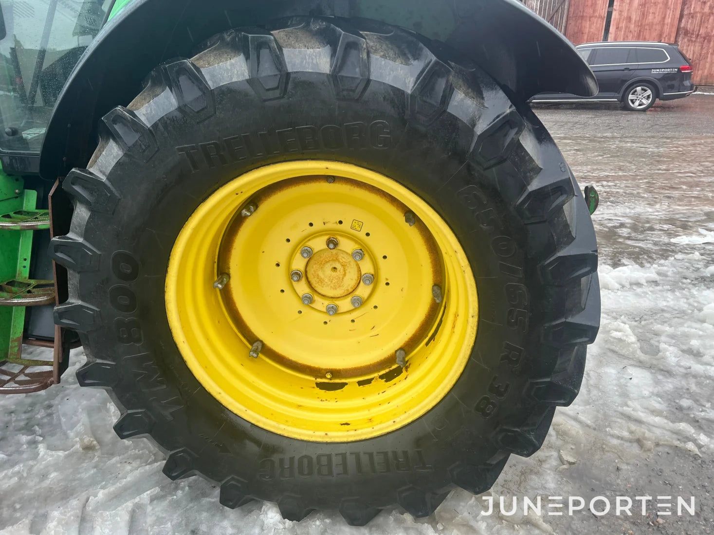 John Deere 6820 med lastare