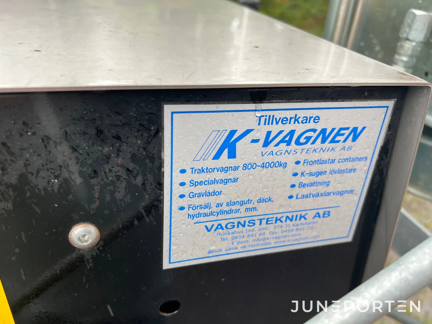 Ogräsbekämpning / Högtryckstvätt K-Heat Maxi 116 med släp