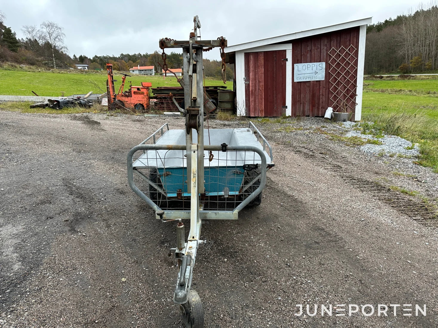 Kombivagn för fyrhjuling