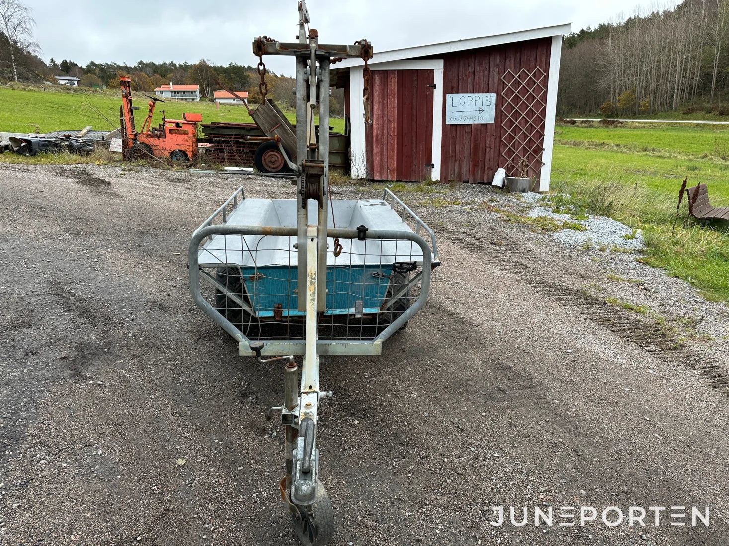 Kombivagn för fyrhjuling