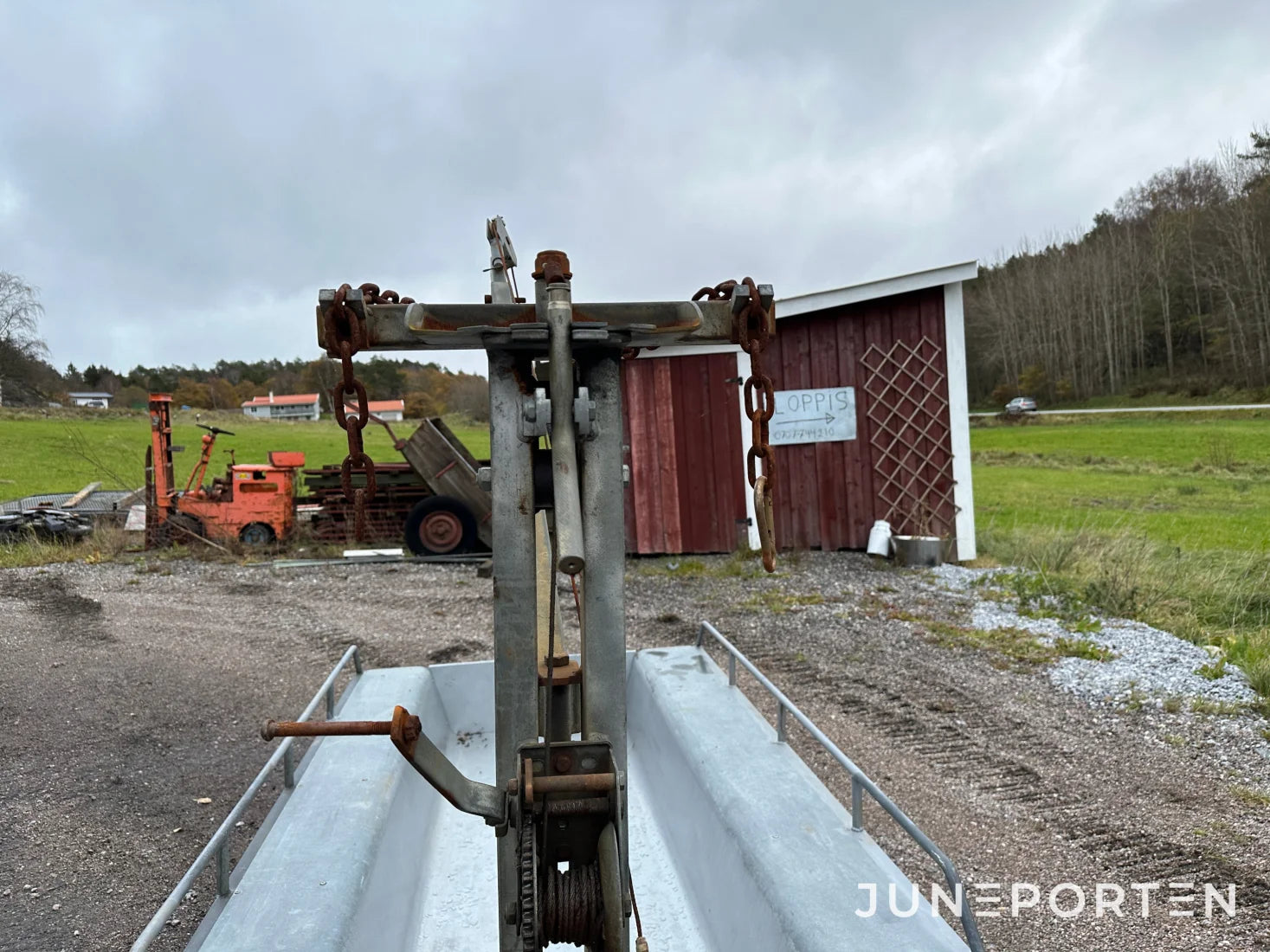 Kombivagn för fyrhjuling