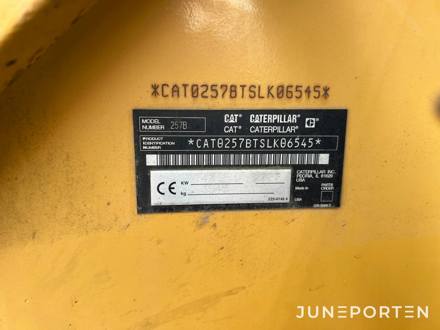Kompaktlastare CAT 257B