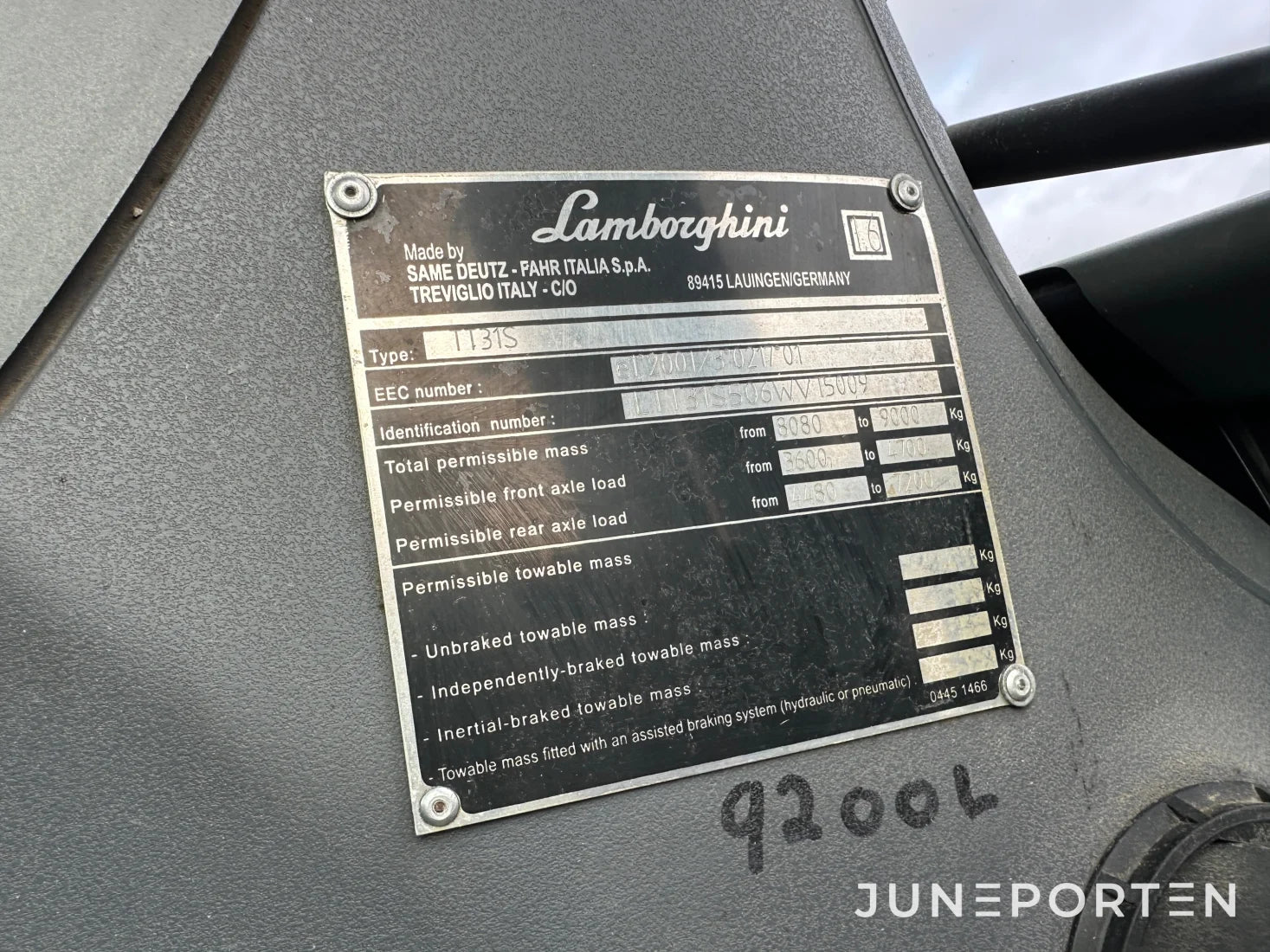 Lamborghini R6.150 DT med ålö lastare