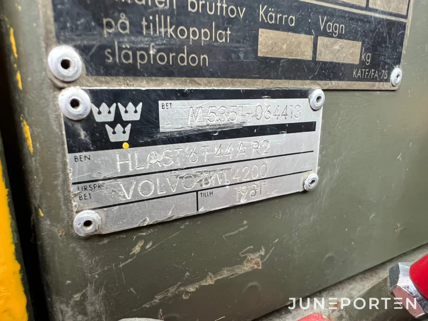 Lastmaskin Volvo BM 4200