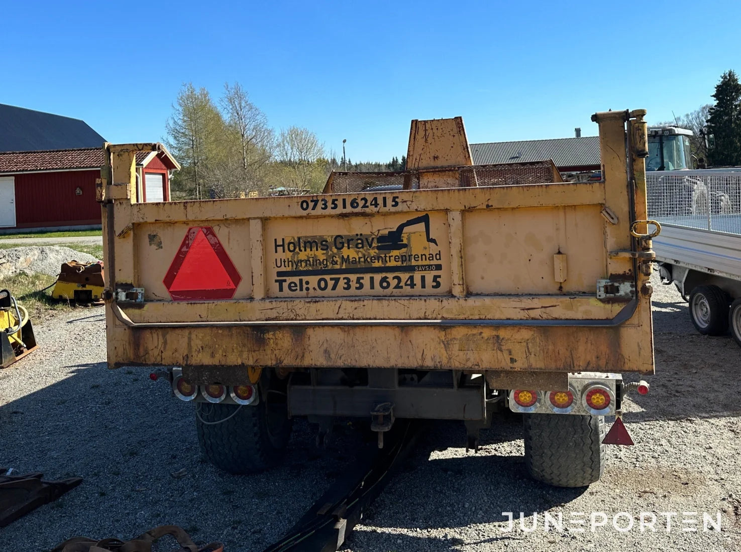 Lastväxlarvagn Metsjö Metaflex 14 ton