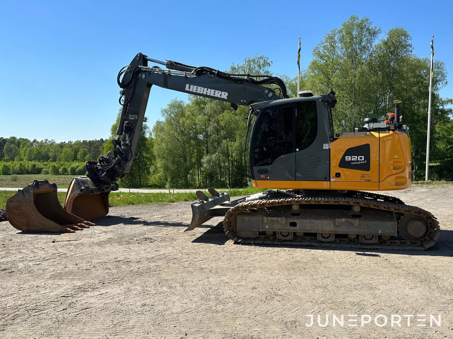 Bandgrävare Liebherr 920 Compact LC