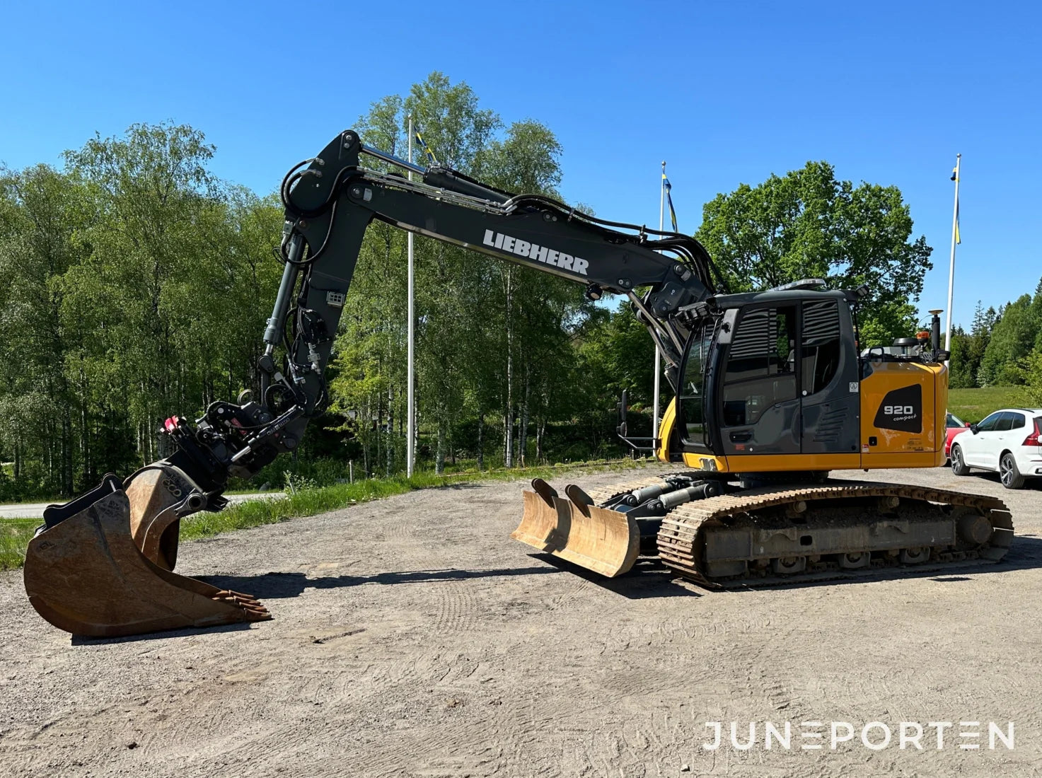 Bandgrävare Liebherr 920 Compact LC