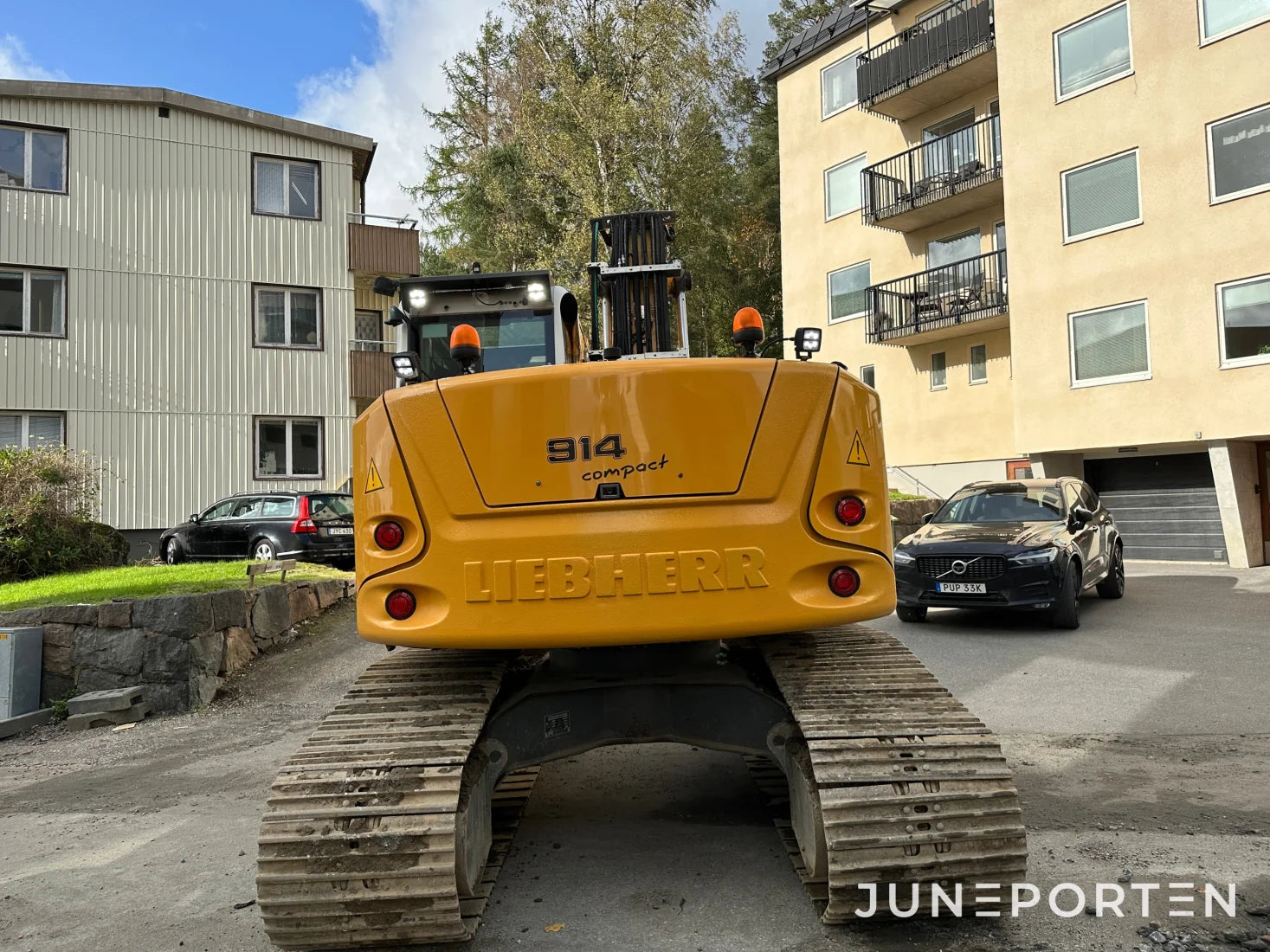 Bandgrävare Liebherr R914 Compact med tiltrotator