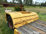 Maskintrailer 15 ton