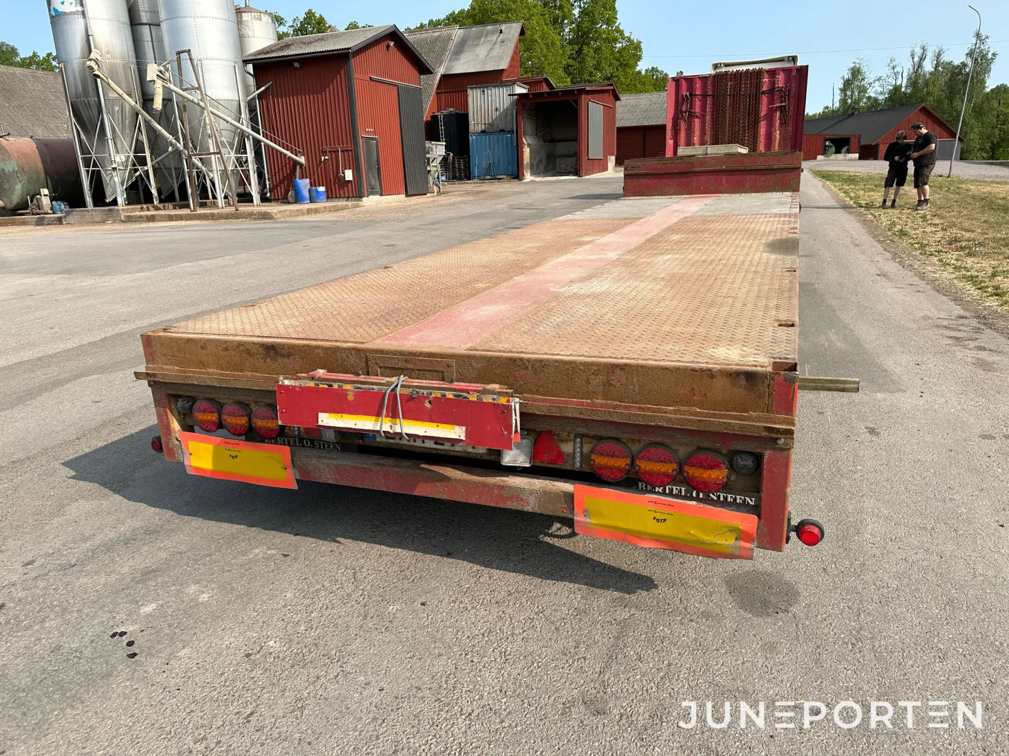 Maskintrailer Broshuis E-2190/27
