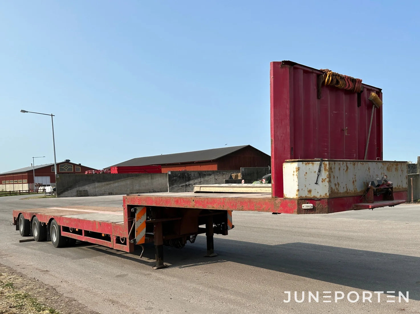 Maskintrailer Broshuis E-2190/27