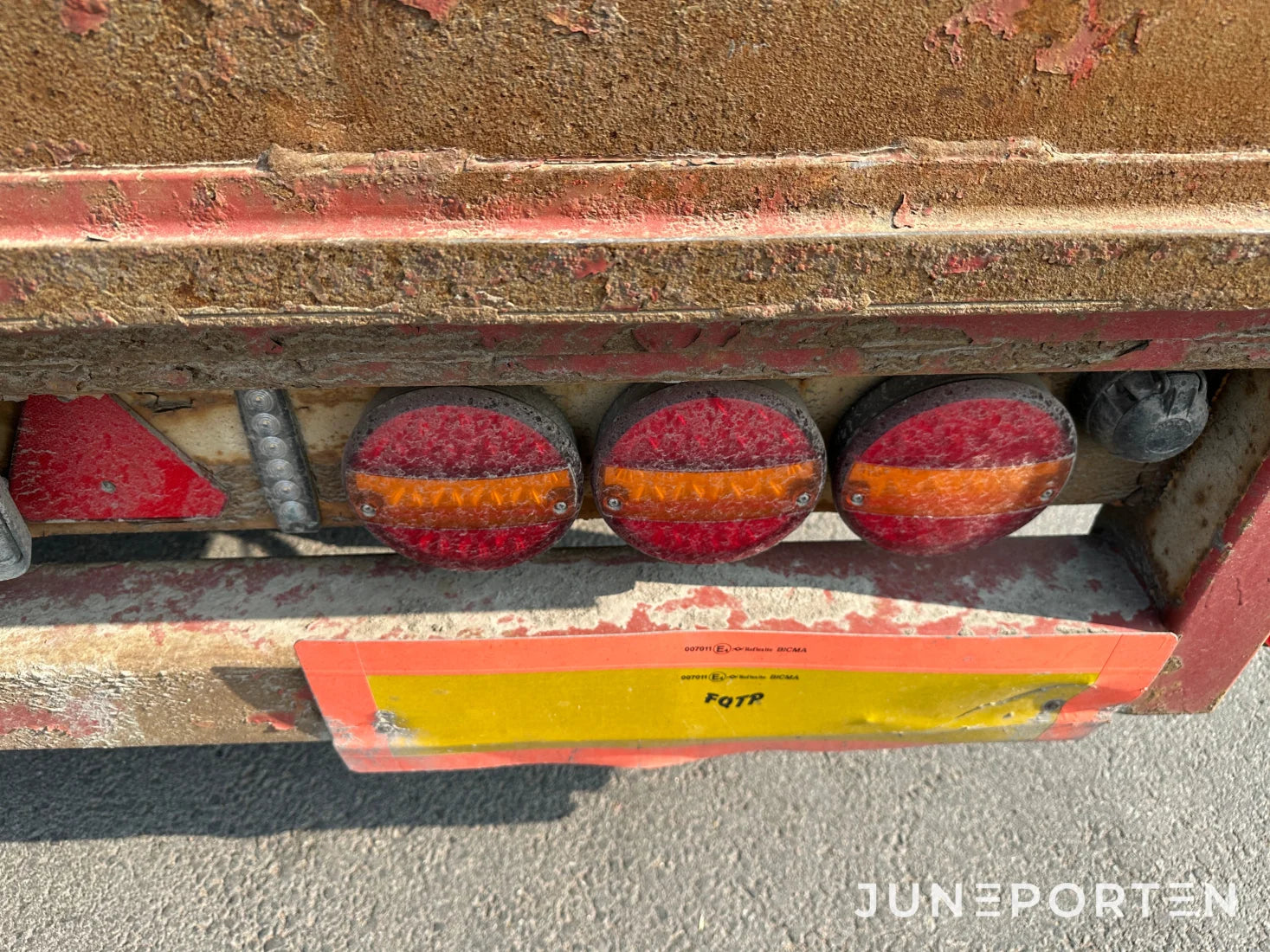 Maskintrailer Broshuis E-2190/27