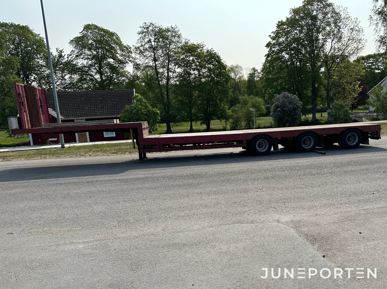 Maskintrailer Broshuis E-2190/27