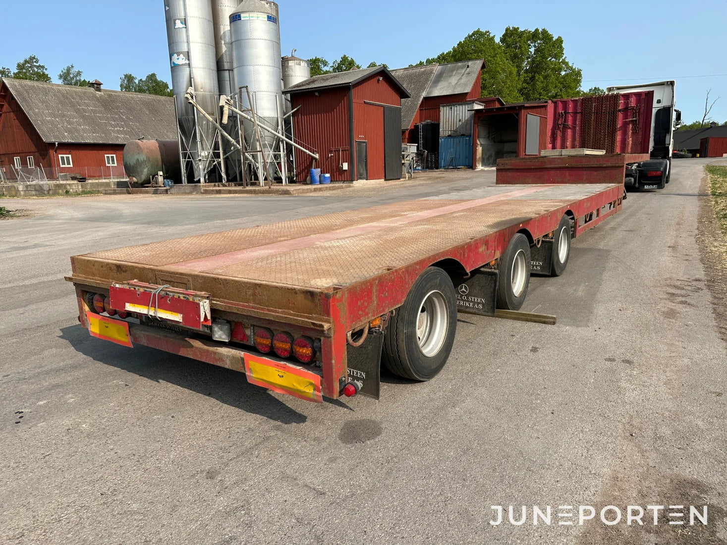 Maskintrailer Broshuis E-2190/27
