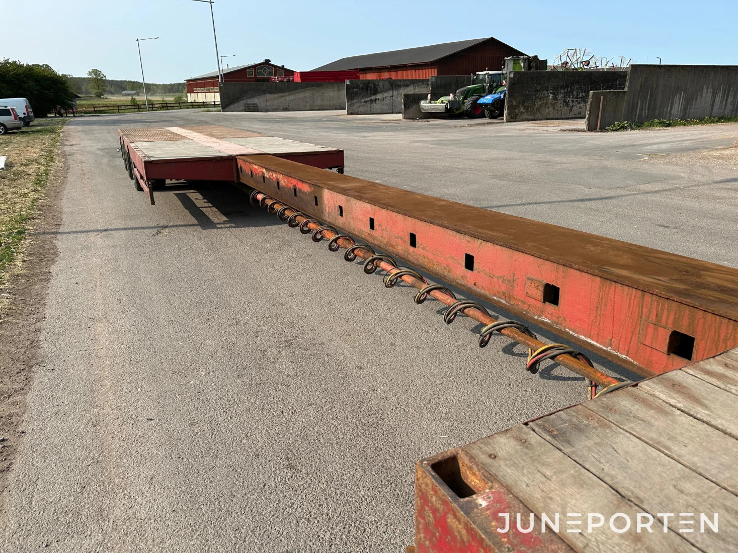 Maskintrailer Broshuis E-2190/27