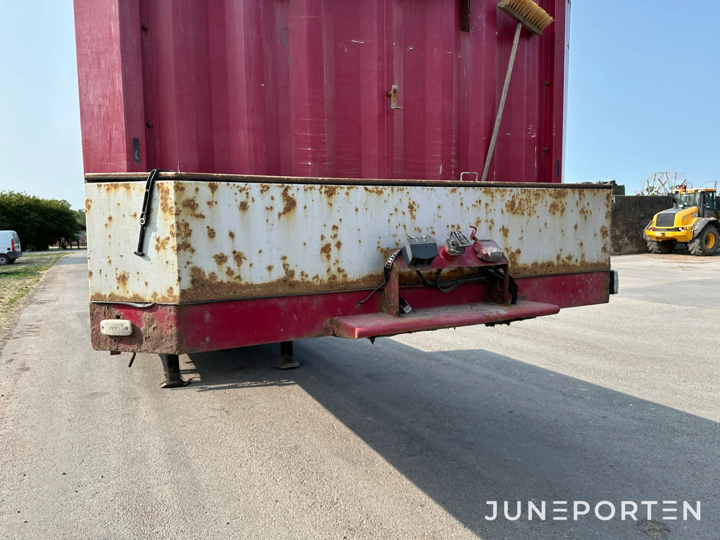 Maskintrailer Broshuis E-2190/27