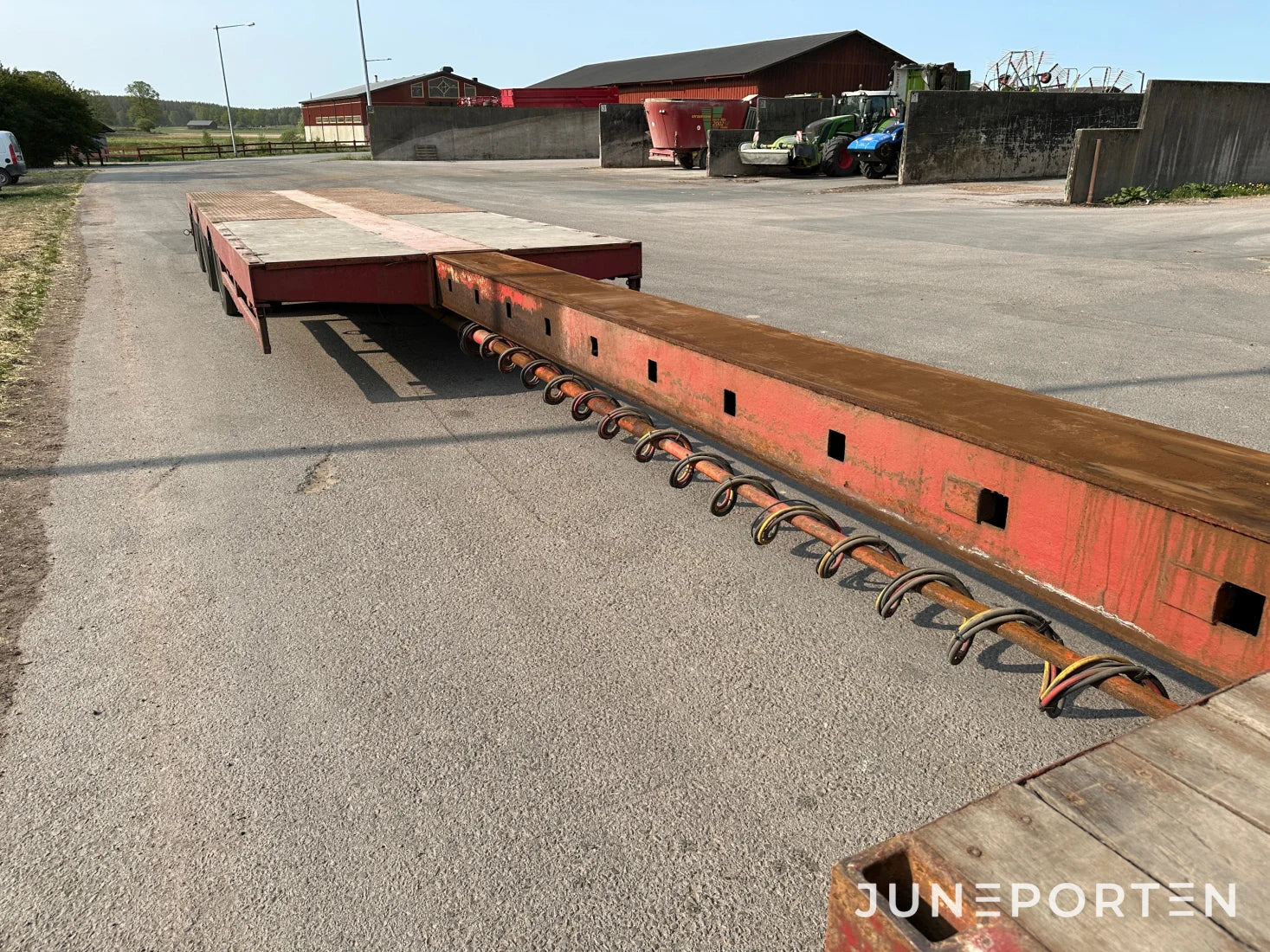 Maskintrailer Broshuis E-2190/27