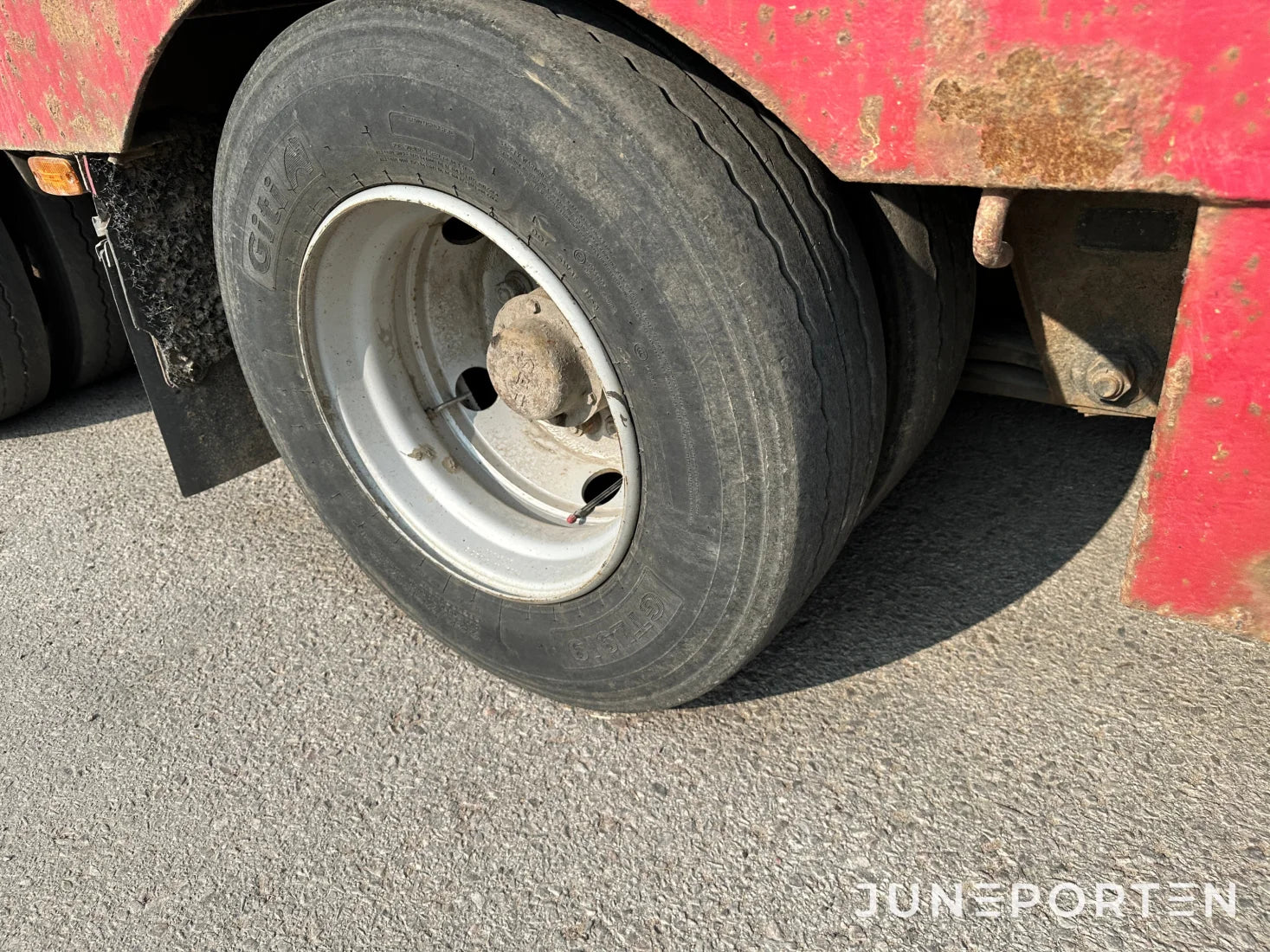 Maskintrailer Broshuis E-2190/27