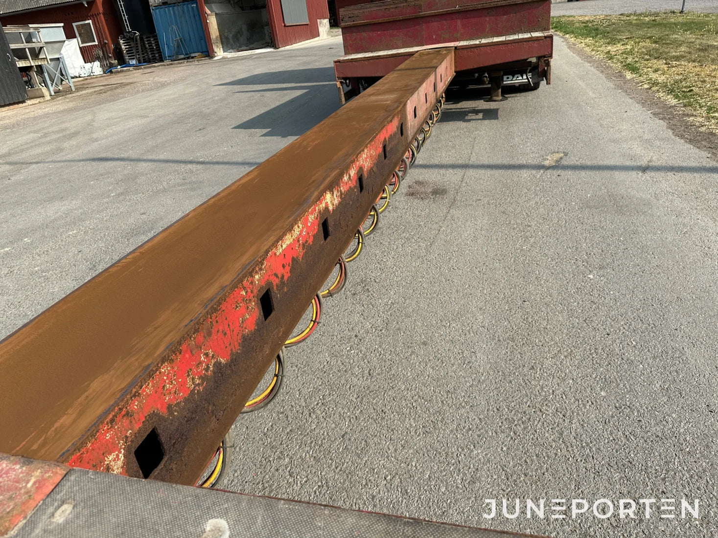 Maskintrailer Broshuis E-2190/27