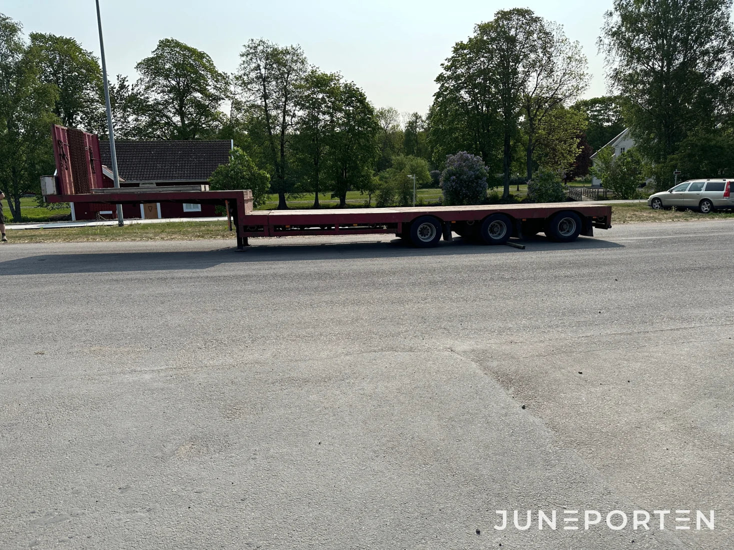 Maskintrailer Broshuis E-2190/27