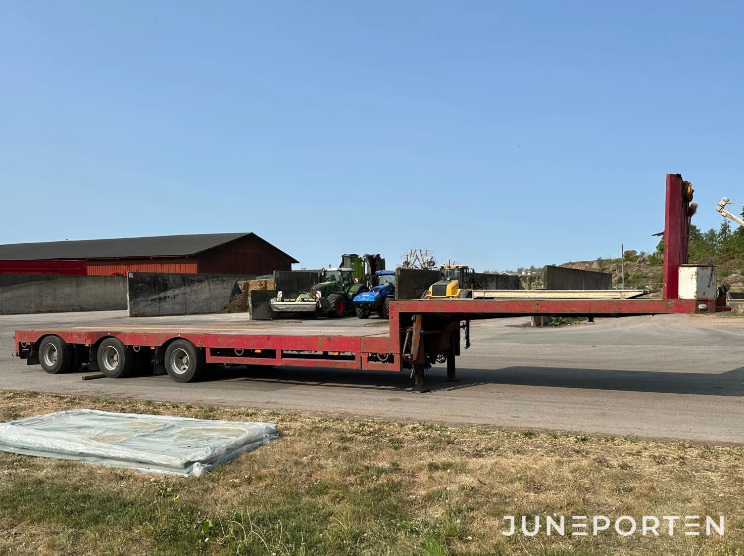 Maskintrailer Broshuis E-2190/27