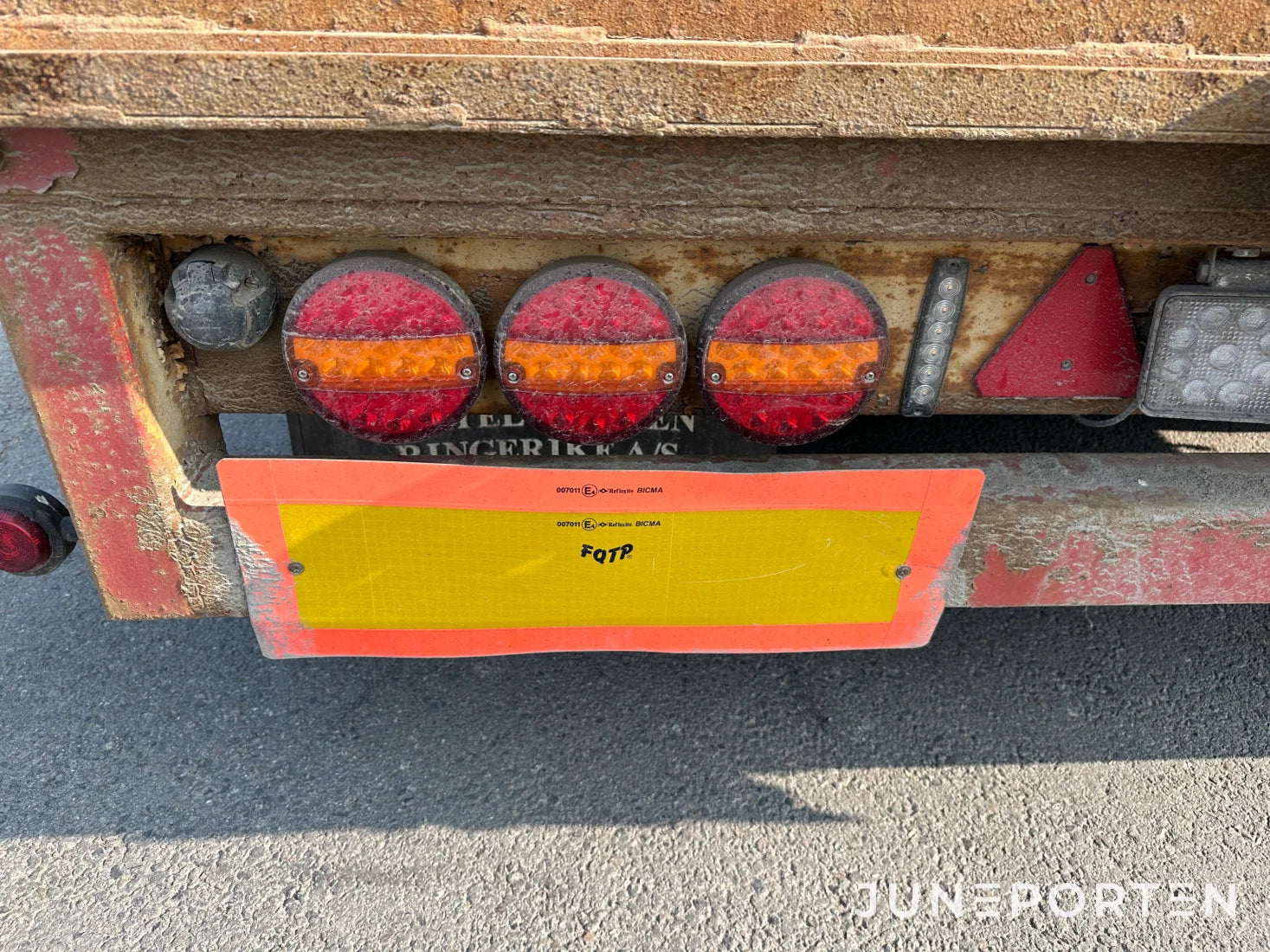 Maskintrailer Broshuis E-2190/27