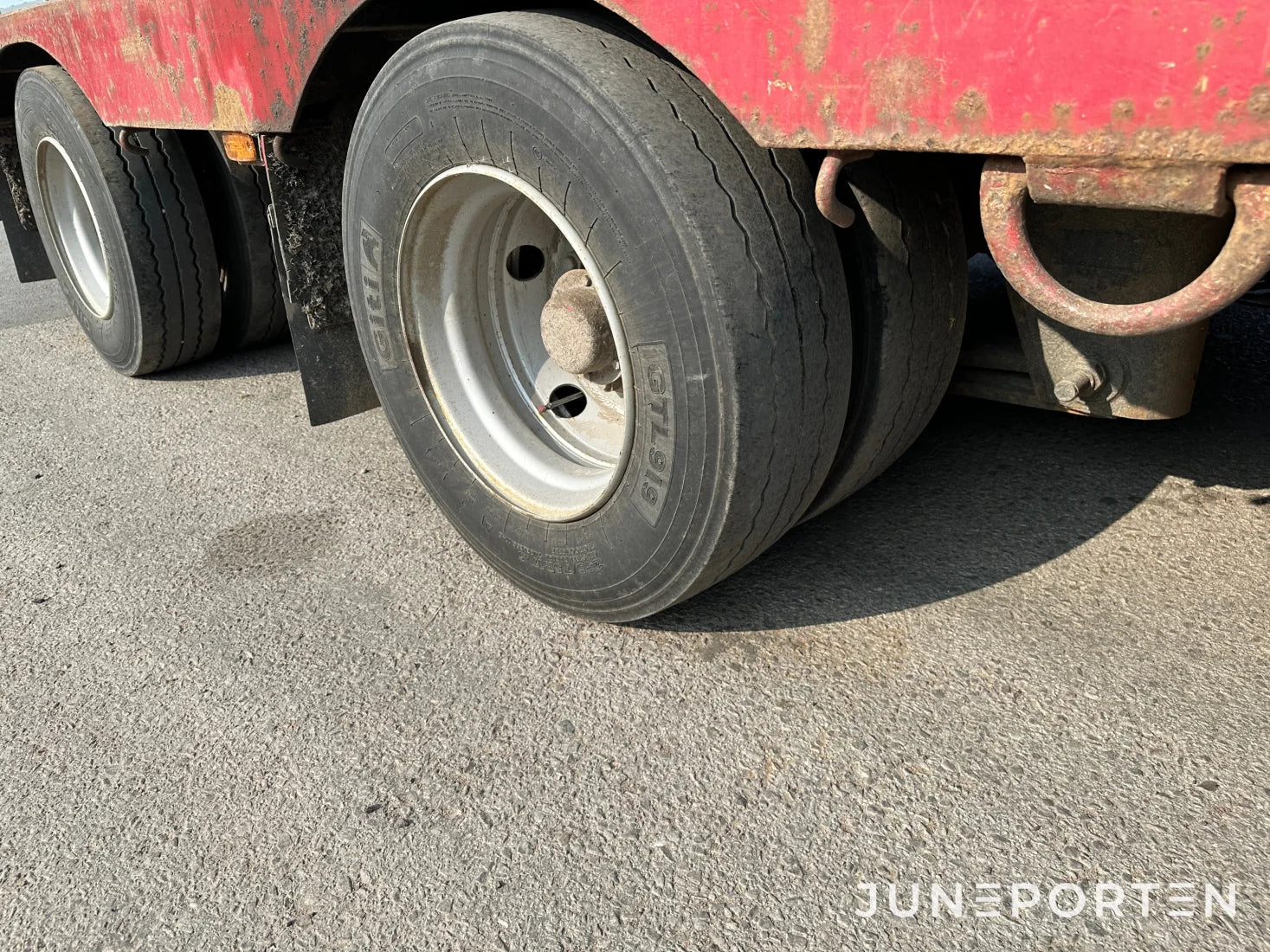 Maskintrailer Broshuis E-2190/27
