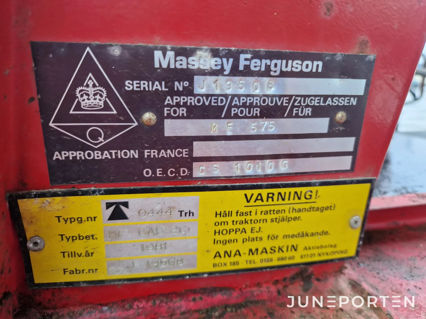 Massey Ferguson 575 MP 4WD