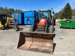 Massey Ferguson 4345 med lastare och skopa