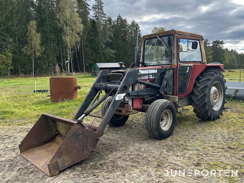 Massey Ferguson 565-2 med lastare