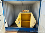 Miljöcontainer med farmartank