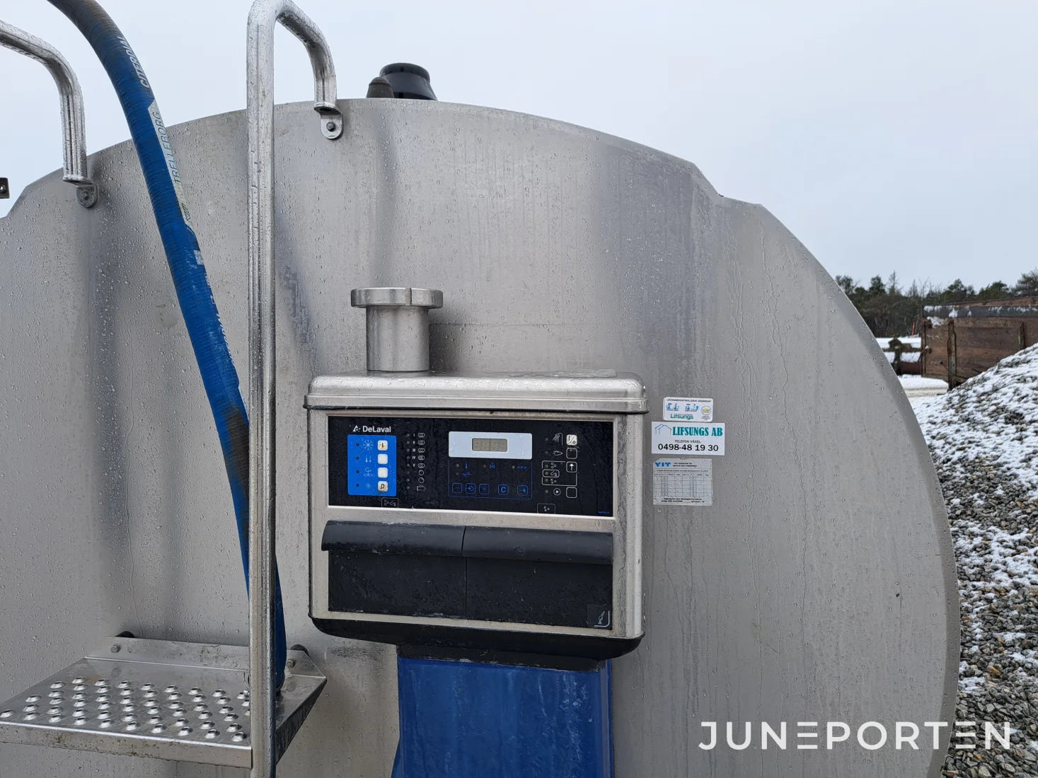 Mjölktank DeLaval 12m3