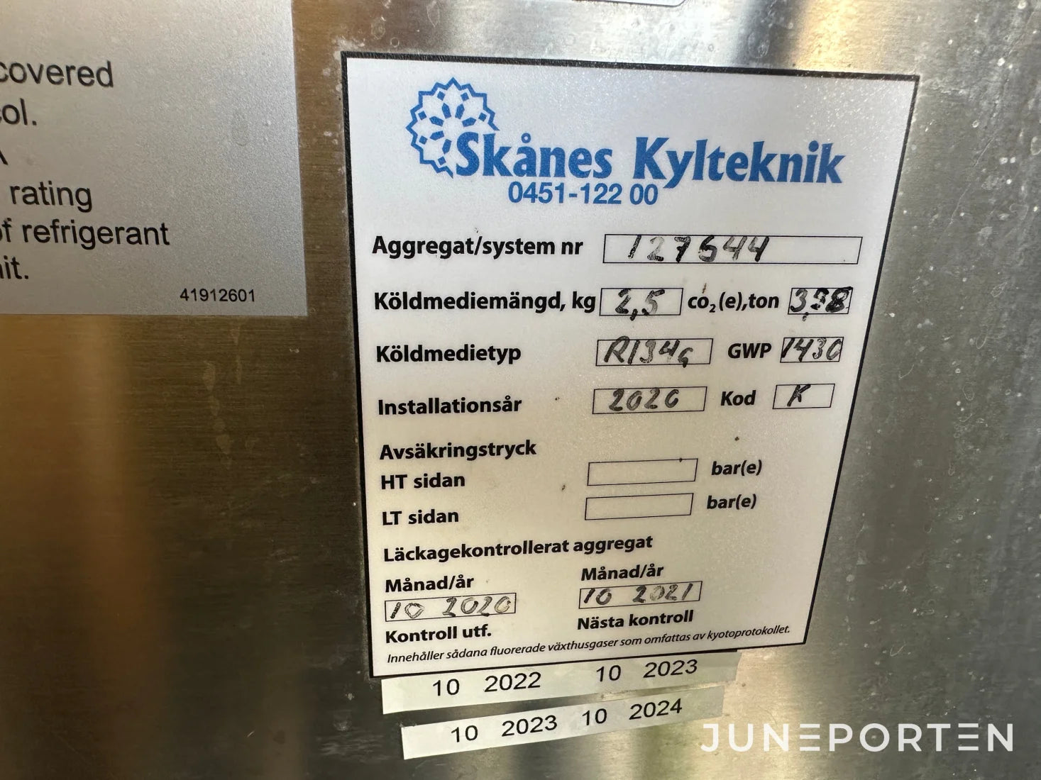 Mjölktank Wedholms