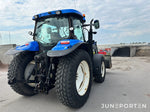 New Holland T 6020 med lastare & frontlyft