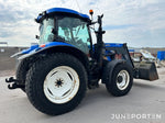 New Holland T 6020 med lastare & frontlyft