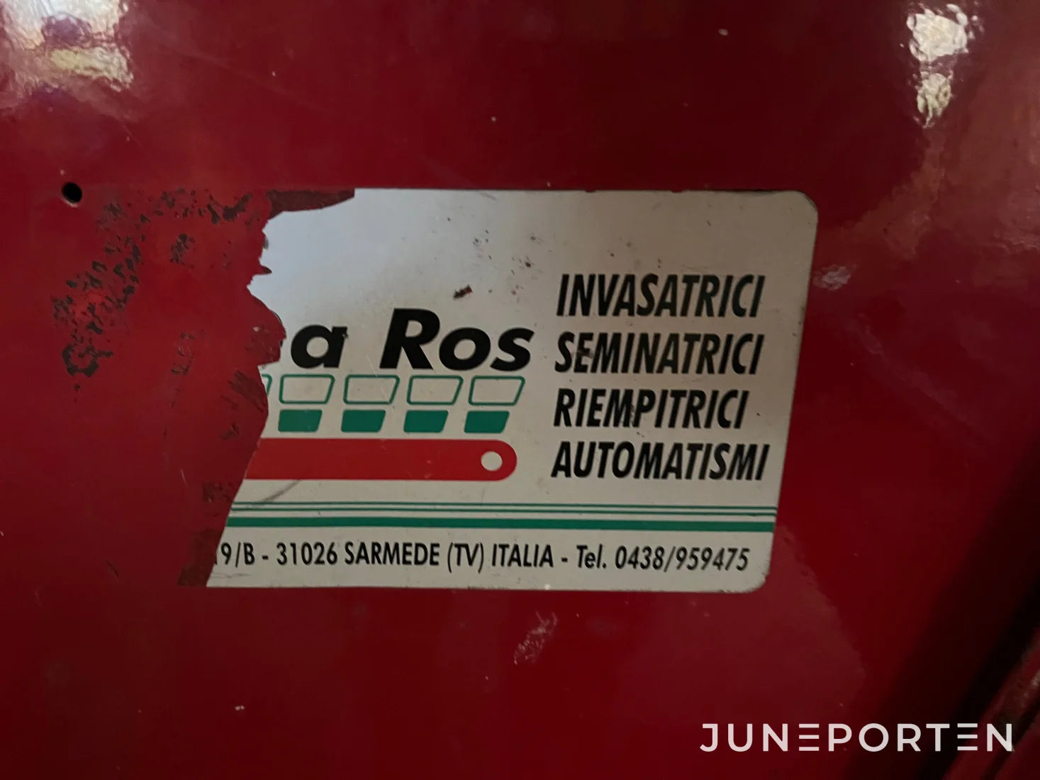 Påfyllare Da Ros RC2 med planteringsmaskin