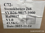 Postbox Svenskboxen 2 x 6