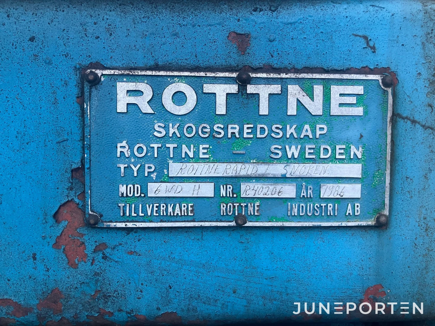 Skördare Rottne Rapid Snoken 6WD